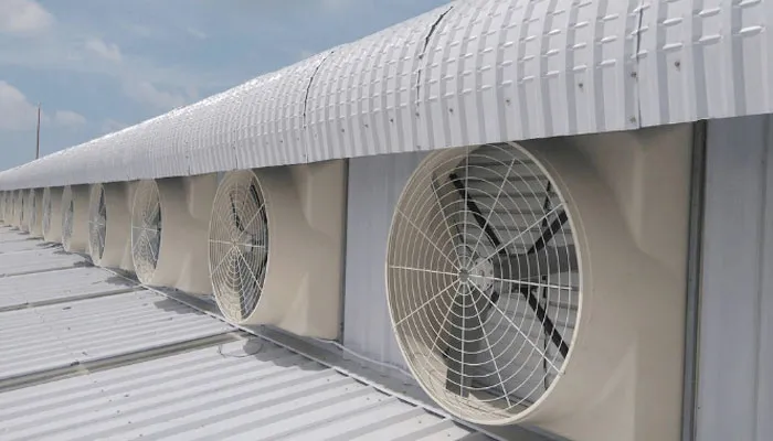 Mòn cánh quạt làm giảm lưu lượng gió