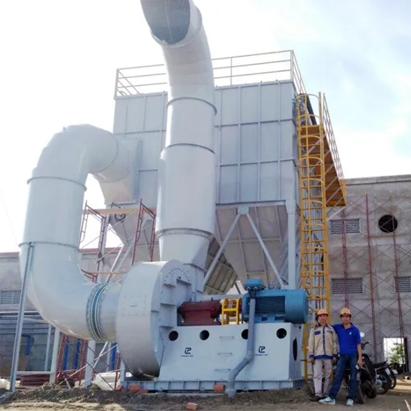 Túi lọc bụi tắc khiến quạt quá tải